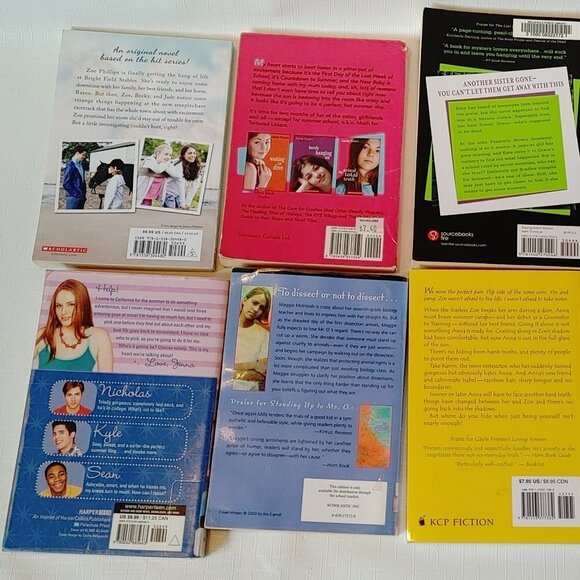 Young Adult Books for Girls Young Women LOT of 8 - Picture 4 of 6